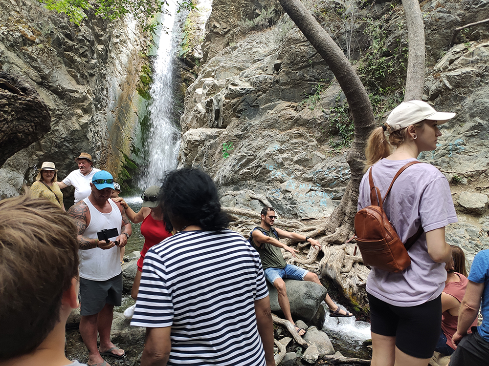 Millomeris waterfall