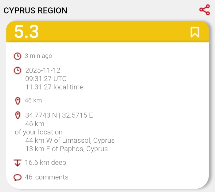 Землетрясение